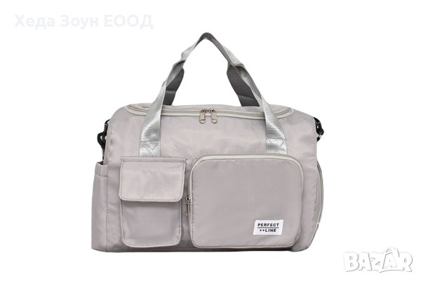  Пътна чанта за Ръчен багаж 40 х 25 х 20 см Розова/Тъмно Синя/ Черна, снимка 11 - Куфари - 43900610