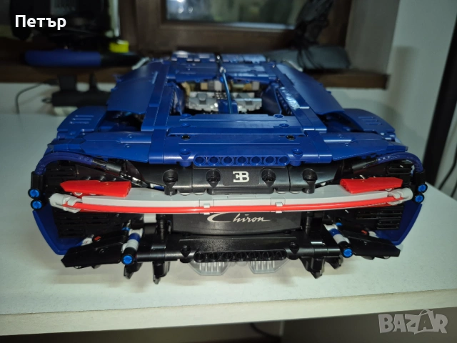 Нов Bugatti Chiron Lego 1:8 3599pcs., снимка 4 - Колекции - 53524846