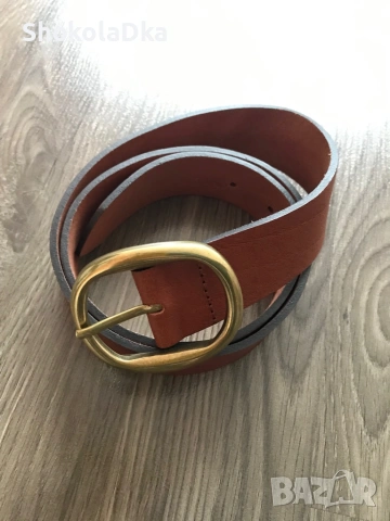 Колан Massimo Dutti естествена кожа