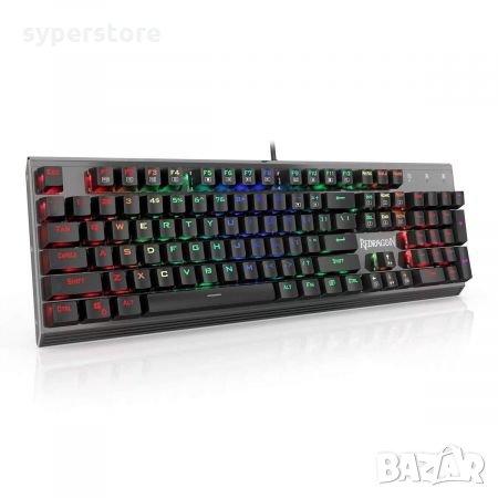 Клавиатура Геймърска USB Redragon Partryusa K570 Механична клавиатура с RGB Подсветка, снимка 2 - Клавиатури и мишки - 33471365