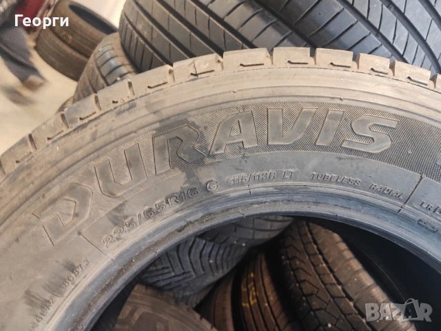 2бр.летни гуми 235/65/16C Bridgestone, снимка 3 - Гуми и джанти - 52254249
