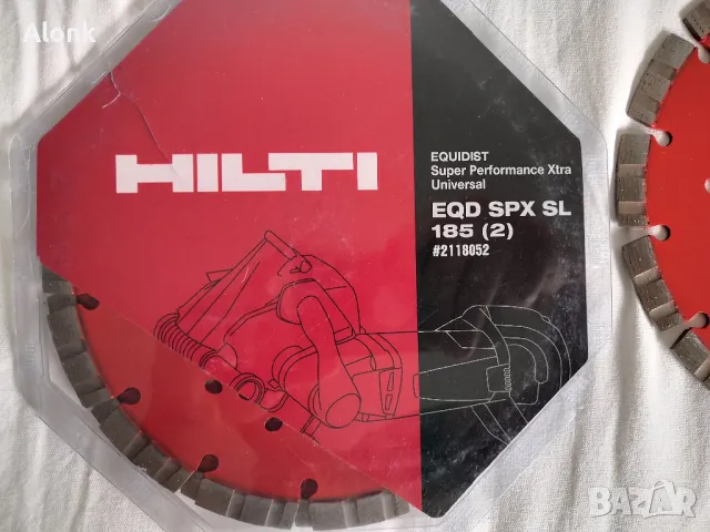 Диамантов диск Hilti, снимка 2 - Други машини и части - 49662089