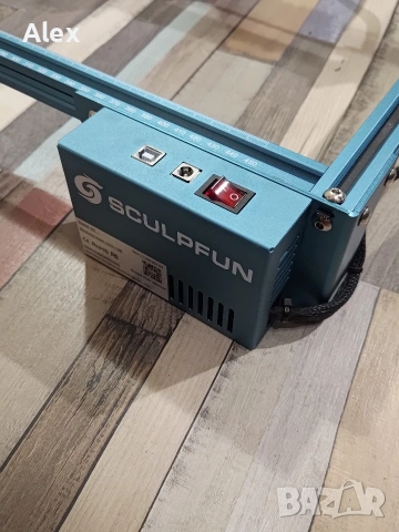 Sculpfun S9 5.5w лазерен гравьор машина за лазерно гравиране и рязане, снимка 4 - Други машини и части - 53087978