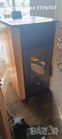 пелетна камина Прити с водна риза PRITY PLW25, снимка 2 - Пелети - 52476866