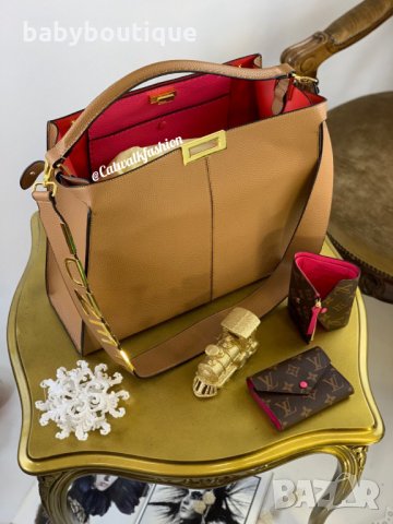 Fendi Peekaboo brown , снимка 2 - Чанти - 27604082