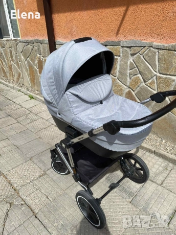 Бебешка количка 3 в 1 Kikka Boo Thea, снимка 2 - Детски колички - 51741430