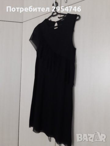 Малка черна рокля Mohito XXS, снимка 6 - Рокли - 36797381