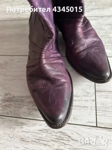 Ботуши естествена кожа, снимка 3 - Дамски ботуши - 48894826