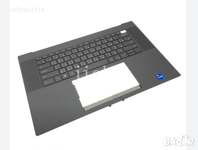 Dell XPS 17 9700 9710 972Precision 5750 5760 5770 palmrest keyboard клавиатура подсветка палмрест, снимка 1 - Части за лаптопи - 43952043