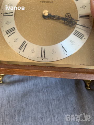 настолен часовник junghans resonic, снимка 4 - Антикварни и старинни предмети - 44926383