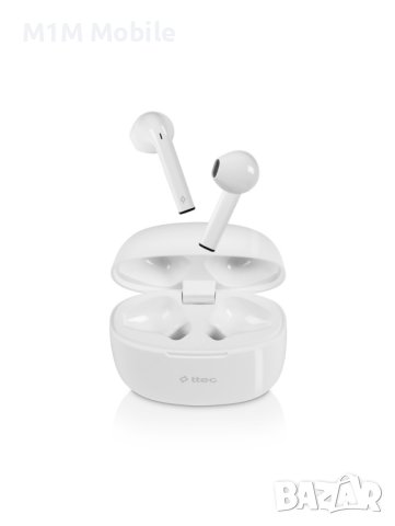 Bluetooth слушалки ttec Mode, TWS, Бели, снимка 3 - Bluetooth слушалки - 43528846