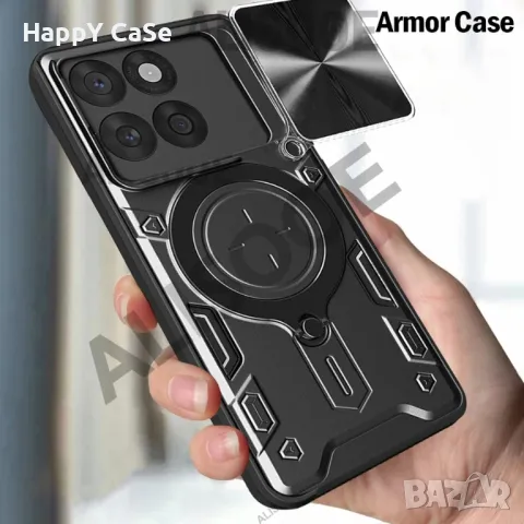 Motorola Edge 60 / Fusion / GIANT RING Удароустойчив кейс гръб калъф с пръстен, снимка 5 - Калъфи, кейсове - 50318130