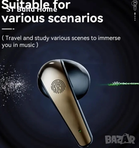 🎧 Acer TWS Безжични Слушалки | Силен Бас • HIFI Dolby Audio • Шумопотискане | STBuildHome🎧, снимка 8 - Bluetooth слушалки - 52403393