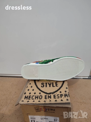 FLOSSY Slip On Palms Green, снимка 4 - Кецове - 52624231