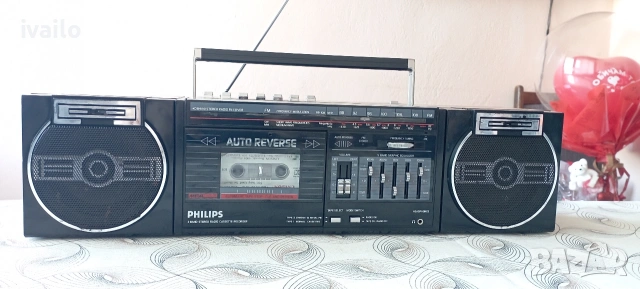 PHILIPS-D8469-BoomBox Радиокасетофон!, снимка 9 - Ресийвъри, усилватели, смесителни пултове - 53523285