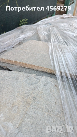 Гръцки гнайс необрязан  на 2- 3 см ширина на плочката , снимка 2 - Градински мебели, декорация  - 51416502