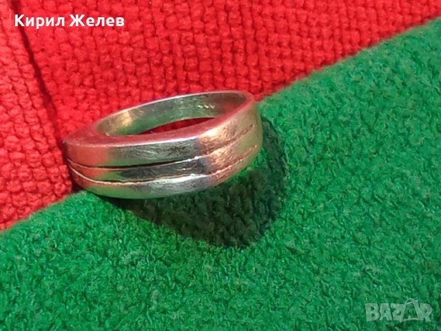 SEZGIN СРЕБЪРЕН АРТ ПРЪСТЕН МАРКОВ СЕЗГИН 925 СРЕБРО925 ОКСИДИРАН ЮВЕЛИРНА БУТИКОВА ИЗРАБОТКА 25968, снимка 16 - Пръстени - 35950931