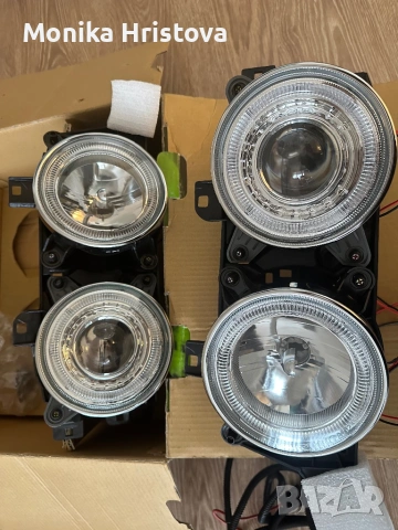 Нови Angel Eyes фарове DEPO за BMW E34 / E32 – лупи