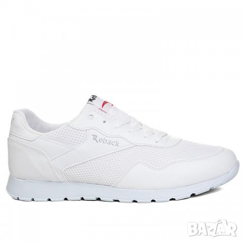 Мъжки маратонки Reback White, снимка 3 - Маратонки - 33521172