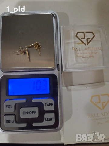 Златни обеци криле, снимка 3 - Обеци - 52741198