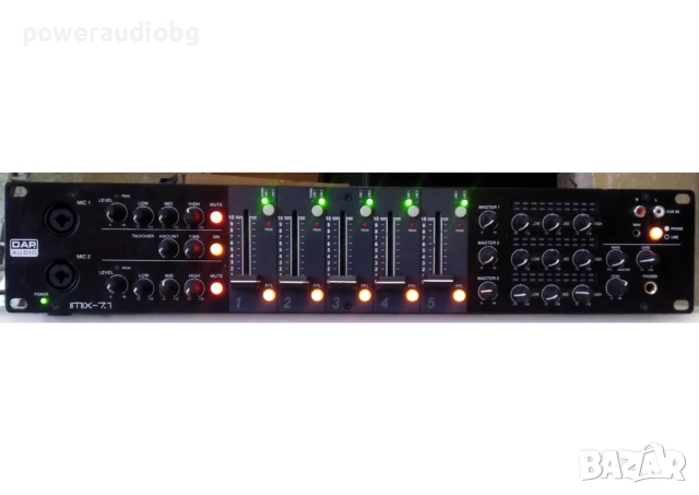 Инсталационен миксер DAP-Audio IMIX-7.1 , снимка 8 - Ресийвъри, усилватели, смесителни пултове - 52908235