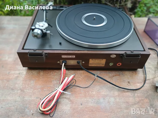 Pioneer PL12  full manual  turntable, снимка 13 - Грамофони - 49670290