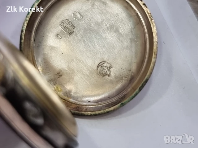 Стар сребърен часовник , снимка 7 - Антикварни и старинни предмети - 50784188
