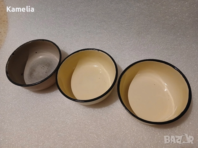 Метални купички от соца, снимка 3 - Съдове за готвене - 52187626