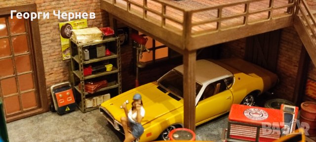 Диорама на сервиз в мащаб 1/64, снимка 6 - Колекции - 43644044