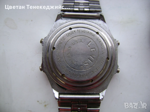Продавам 5 броя кварцови часовника Levis,Master Anker,Sekonda,Swatch, снимка 3 - Мъжки - 52827830
