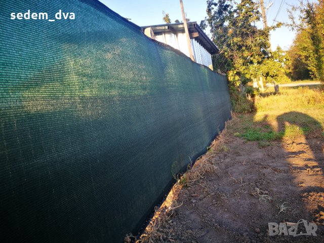 Мрежа за огради на ролка 85% - 1.50м./100м. и 2.00м/100м., снимка 4 - Огради и мрежи - 33142800