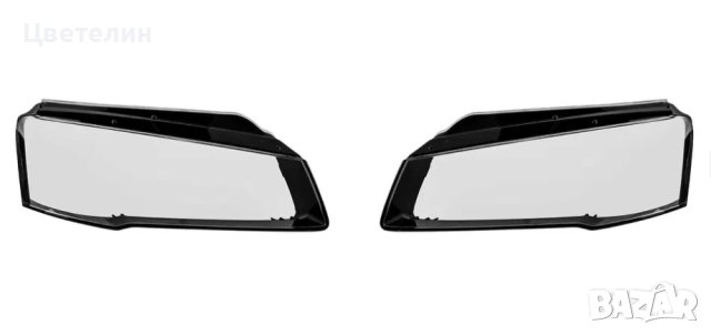 Комплект Стъкла за фар фарове Audi A8 2015 - 2017 ляво и дясно stykla