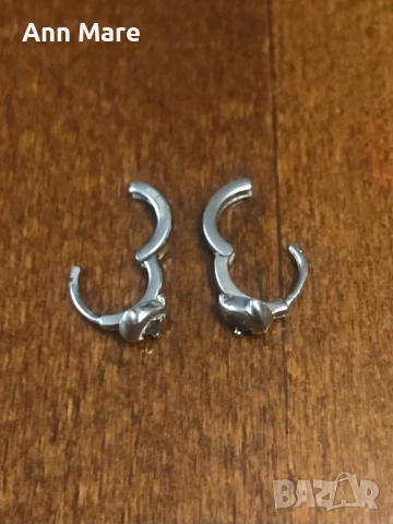  Различни сребърни дамски/детски обеци, снимка 10 - Обеци - 46102465