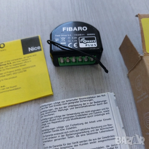 FIBARO Roller Shutter 3 (FGR-223) Z-Wave - Умен контролер за щори и врати, снимка 4 - Друга електроника - 53498730