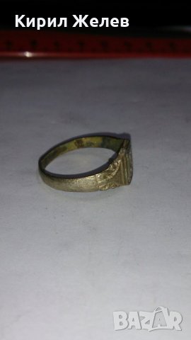 Старинен пръстен сачан ръчна изработка - 73241, снимка 3 - Други ценни предмети - 28983832