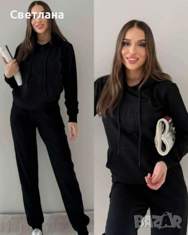 Дамски комплект Gues Розово Сиво Бяло Бежово Черно 