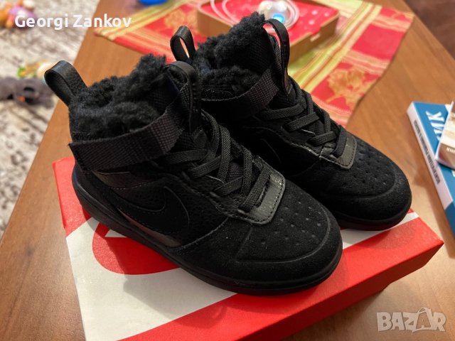 Nike Court Borough Mid 2, снимка 5 - Детски боти и ботуши - 39013446