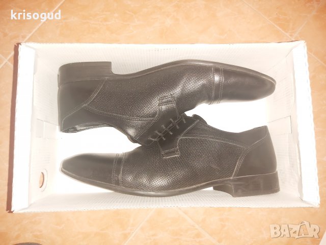 Елегантни мъжки обувки от естествена кожа Fantasia (Megias) №41 27,5см, снимка 12 - Официални обувки - 28504621