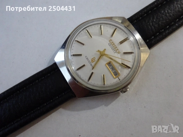 citizen crystron, снимка 2 - Мъжки - 52805849