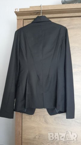 Черно сако Bershka S размер, снимка 3 - Сака - 44894953
