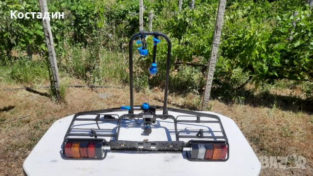 Багажник за колела за теглич euro classic  bike rack  за 2 велосипеда, снимка 8 - Аксесоари и консумативи - 52777523