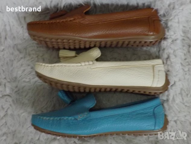 Мокасини, естествена кожа, код 188/60, снимка 3 - Дамски ежедневни обувки - 43313087