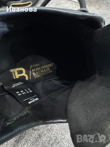 Оригинални BALMAIN B-BOLD маратонки, снимка 5 - Маратонки - 53086815