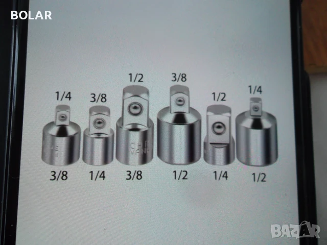 АДАПТЕРИ ЗА ГАЙКОВЕРТИ