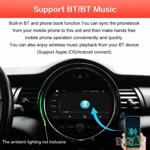 Мултимедия за BMW, Mini Cooper, Mini Clubmann, навигация. плеър, R55, R56, R57, R58, R59, R60 R61 , снимка 6 - Аксесоари и консумативи - 50207739