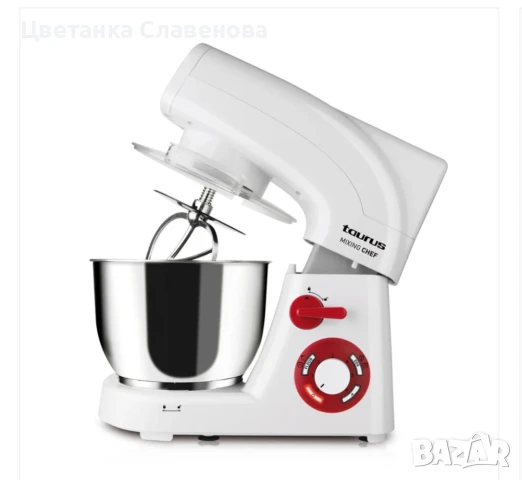 Миксер планетарен Taurus 1200w,5.5л купа, снимка 2 - Миксери - 50477035