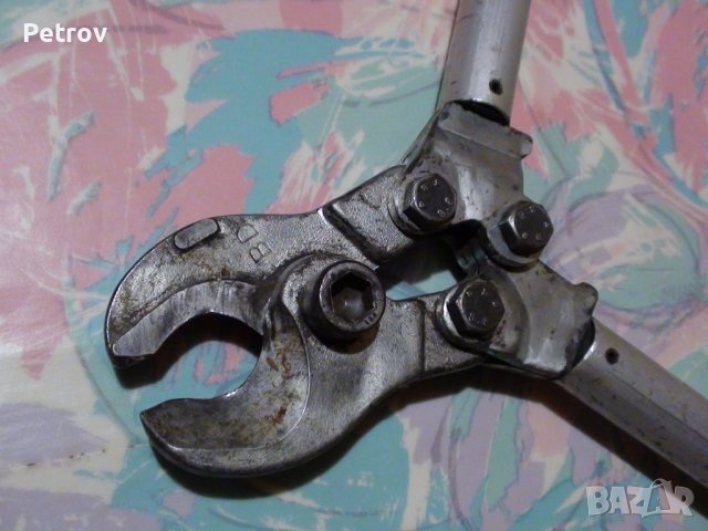 KLAUKE K 105/1 - MADE IN GERMANY - Телескопна Кабелна Ножица / ПРОФЕСИОНАЛНА ВИСОКОКАЧЕСТВЕННА !!!!!, снимка 3 - Клещи - 42964654