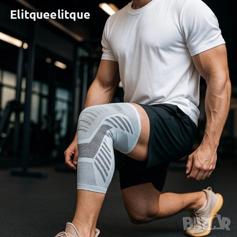 Спортна компресивна наколенка Vbosi 7783C – гъвкава защита и комфорт при движение, снимка 5 - Други - 52404415