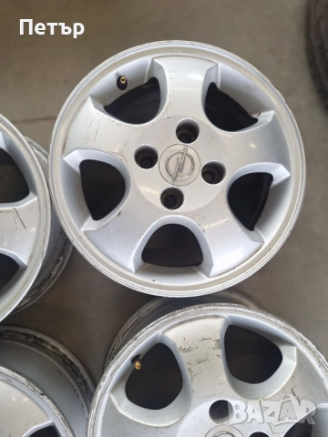 Оригинални Алуминиеви Джанти за ОПЕЛ-4Х100Х56.6-14цола, снимка 3 - Гуми и джанти - 52834414