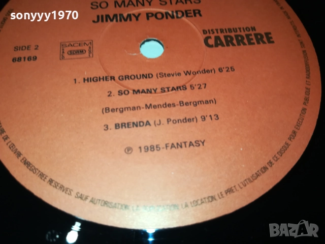 JIMMY PONDER-ВНОС ENGLAND 1011251902, снимка 16 - Грамофонни плочи - 52367558